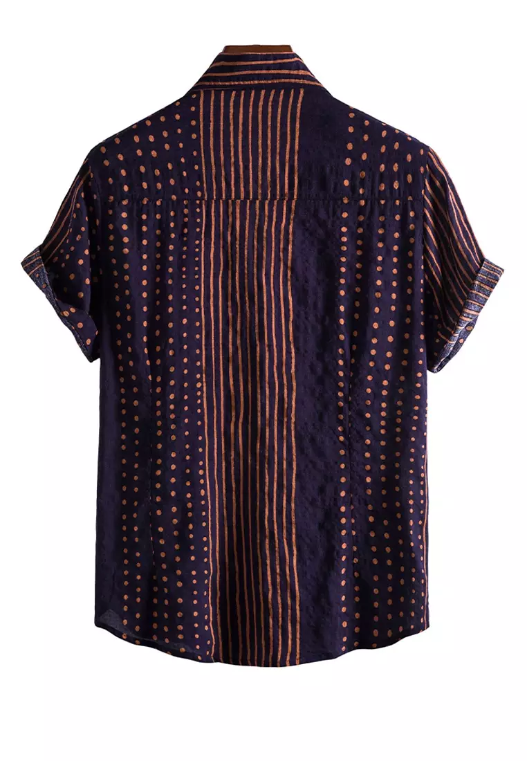 Short Sleeve Printed Shirt YL-C140