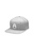 Nixon grey Deep Down FF Athletic Fit Hat - Gray/White (S/M) (C10751473-22) 8B1DDACD26FB12GS_1