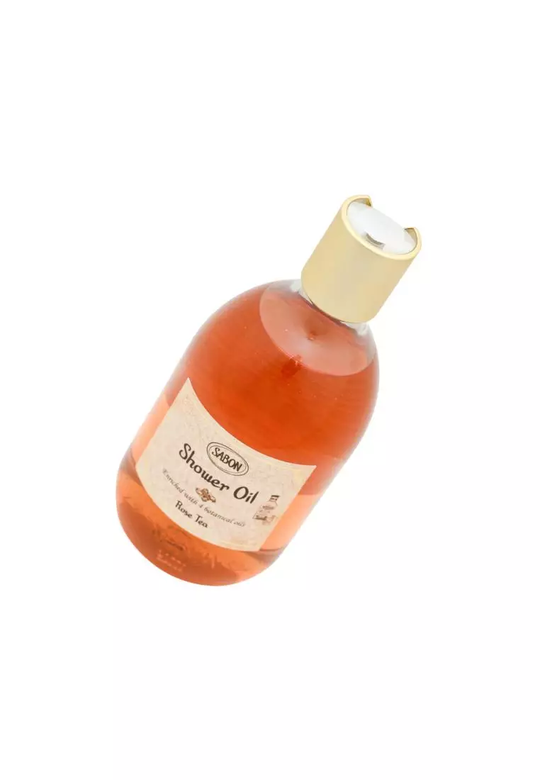 SABON 玫瑰花茶柔膚滋養沐浴油(300毫升)  300ml ROSE TEA
