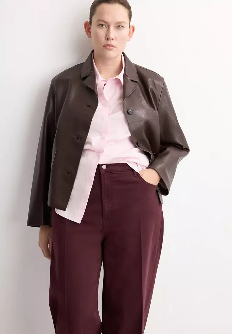 High-Waisted Wide Leg Jeans