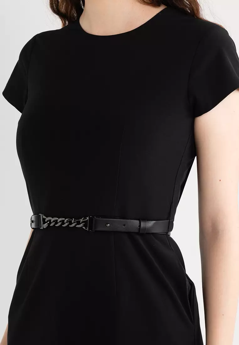 Buy G2000 A-Shape Dress With Belt 2024 Online | ZALORA Singapore