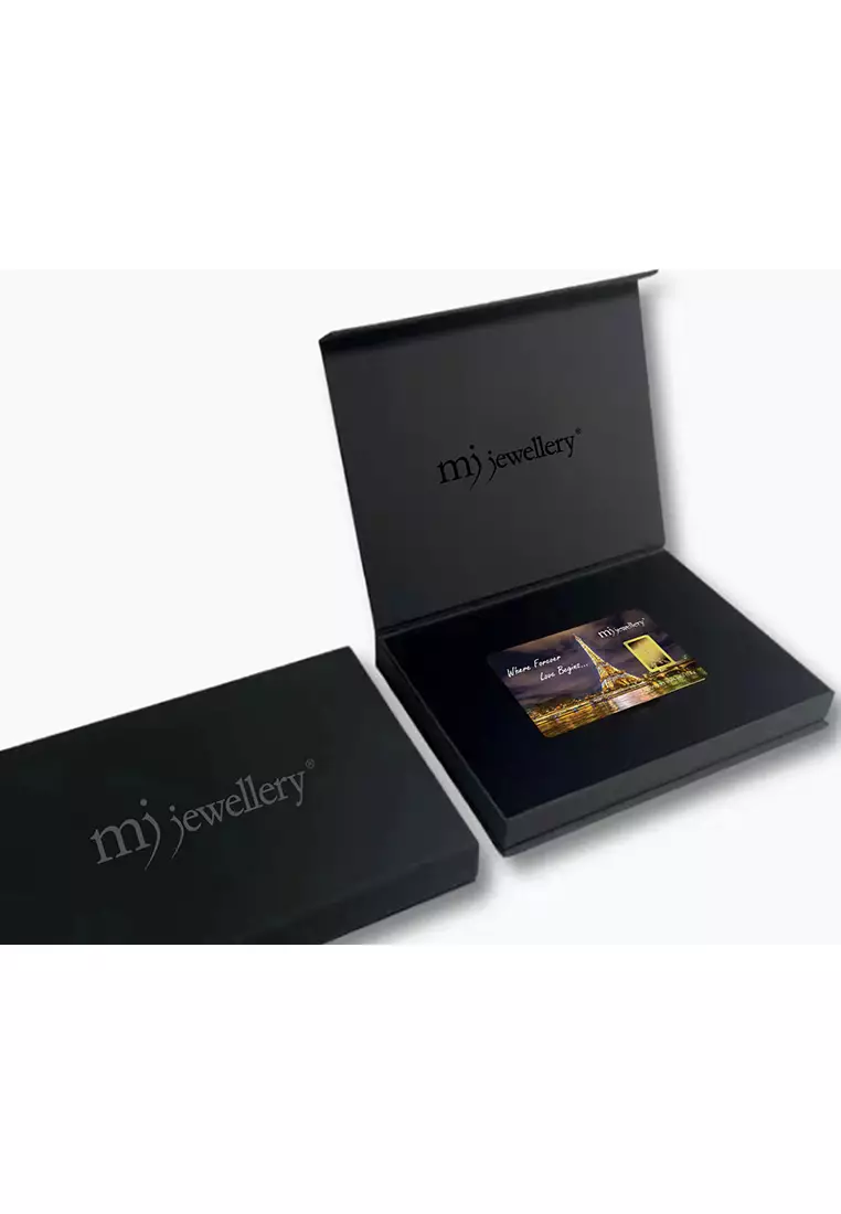 5G Gold Collection 999.9/24K Eiffel Tower Series Gold Bar (1g)