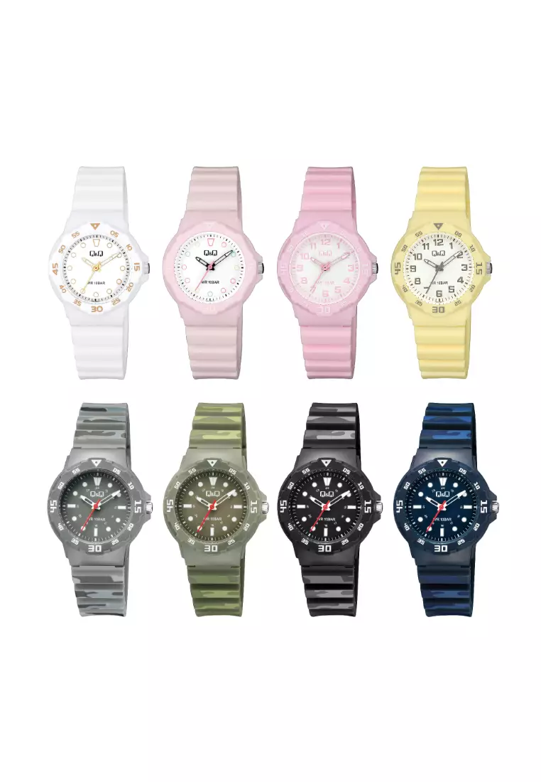 Watch By Citizen V07A-012VY Unisex Analog Watch with Green Resin Strap