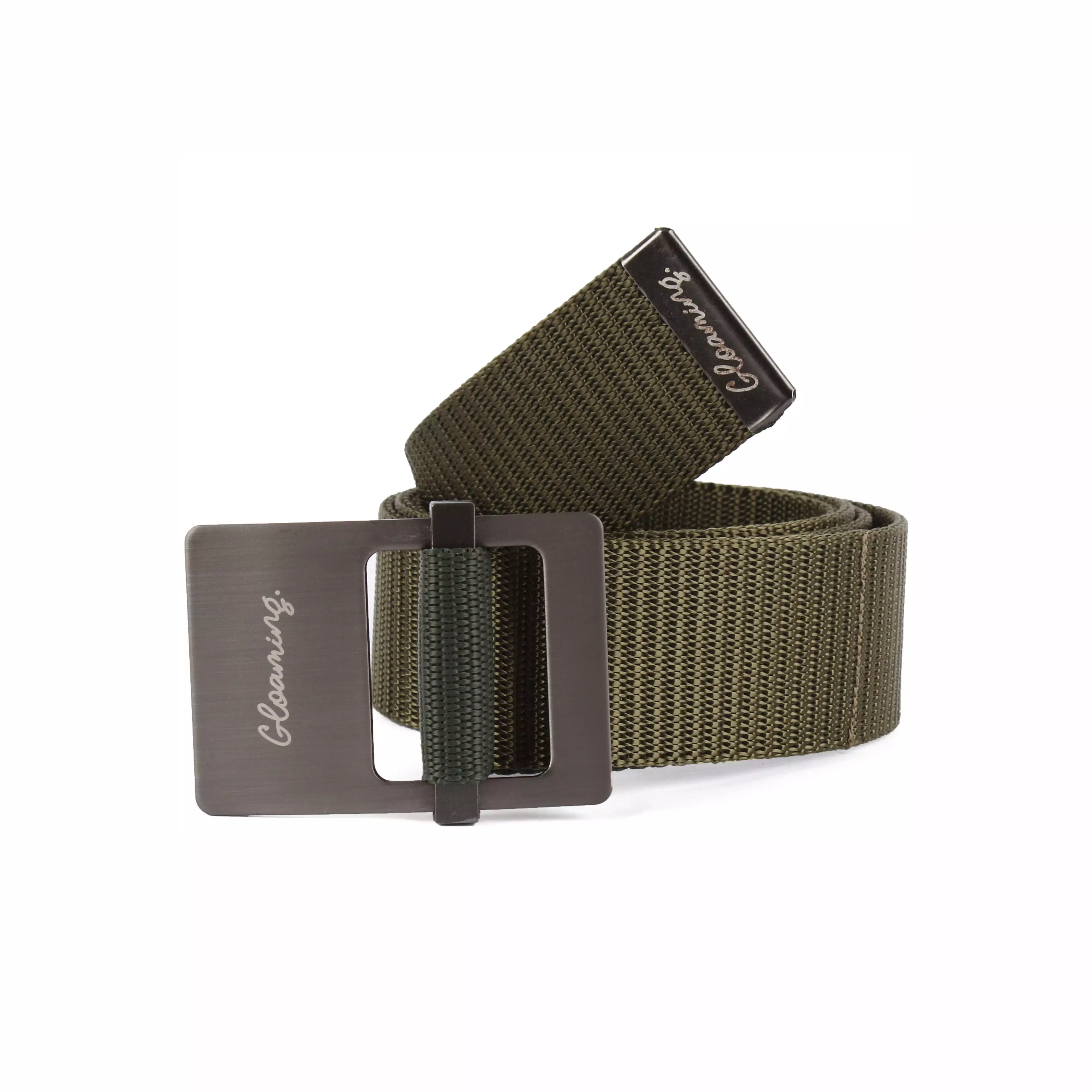 Gloaming Mottoo Olive Ikat Pinggang Pria Kanvas Original Gloaming Belt