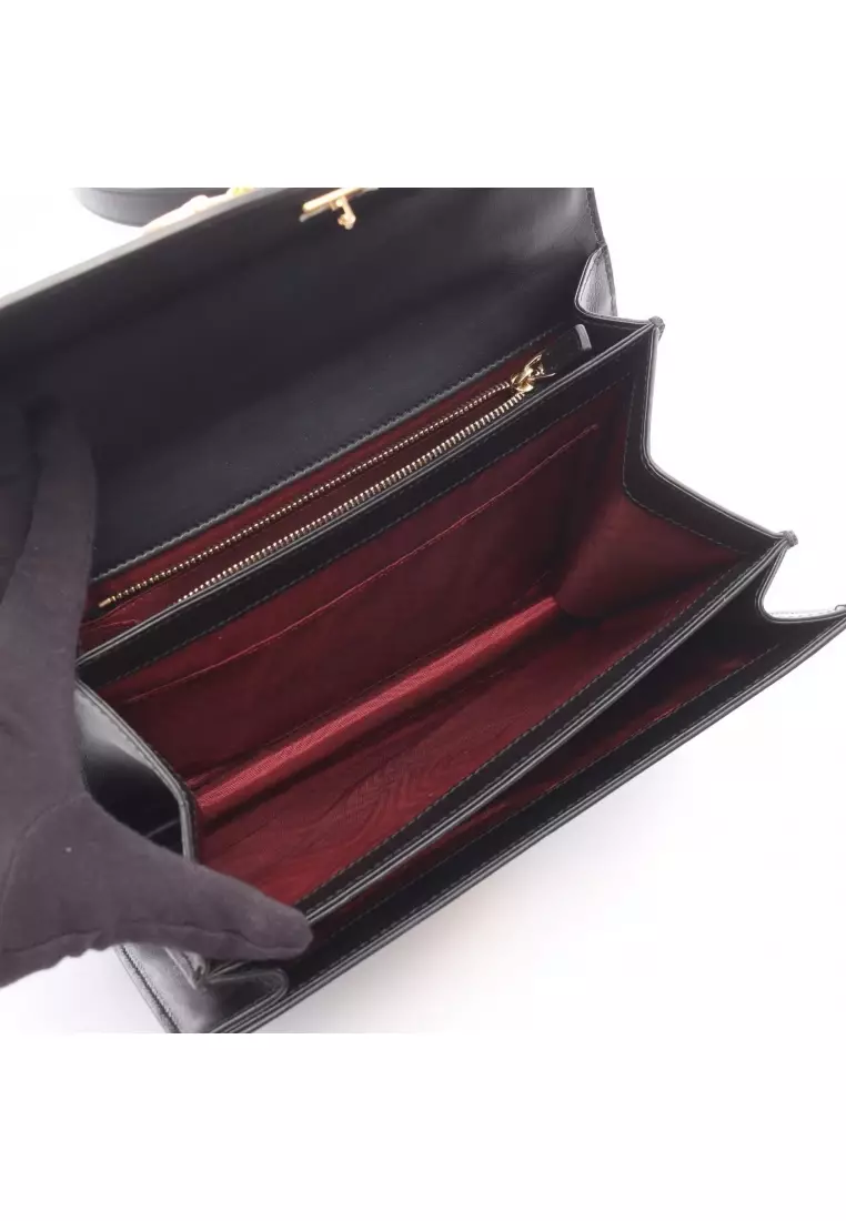 Pre-Loved Gucci Zumi Shoulder bag leather black