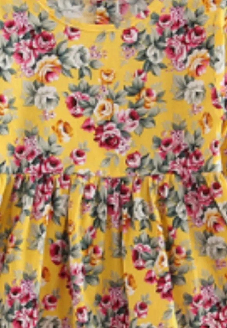 Sabrina Dress - Yellow