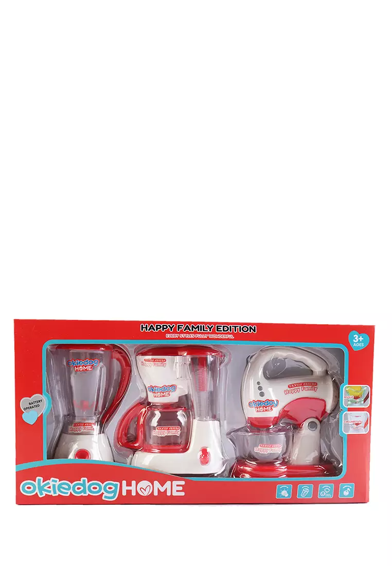 Okiedog Home Electronic juicer and coffee machine and mixer set