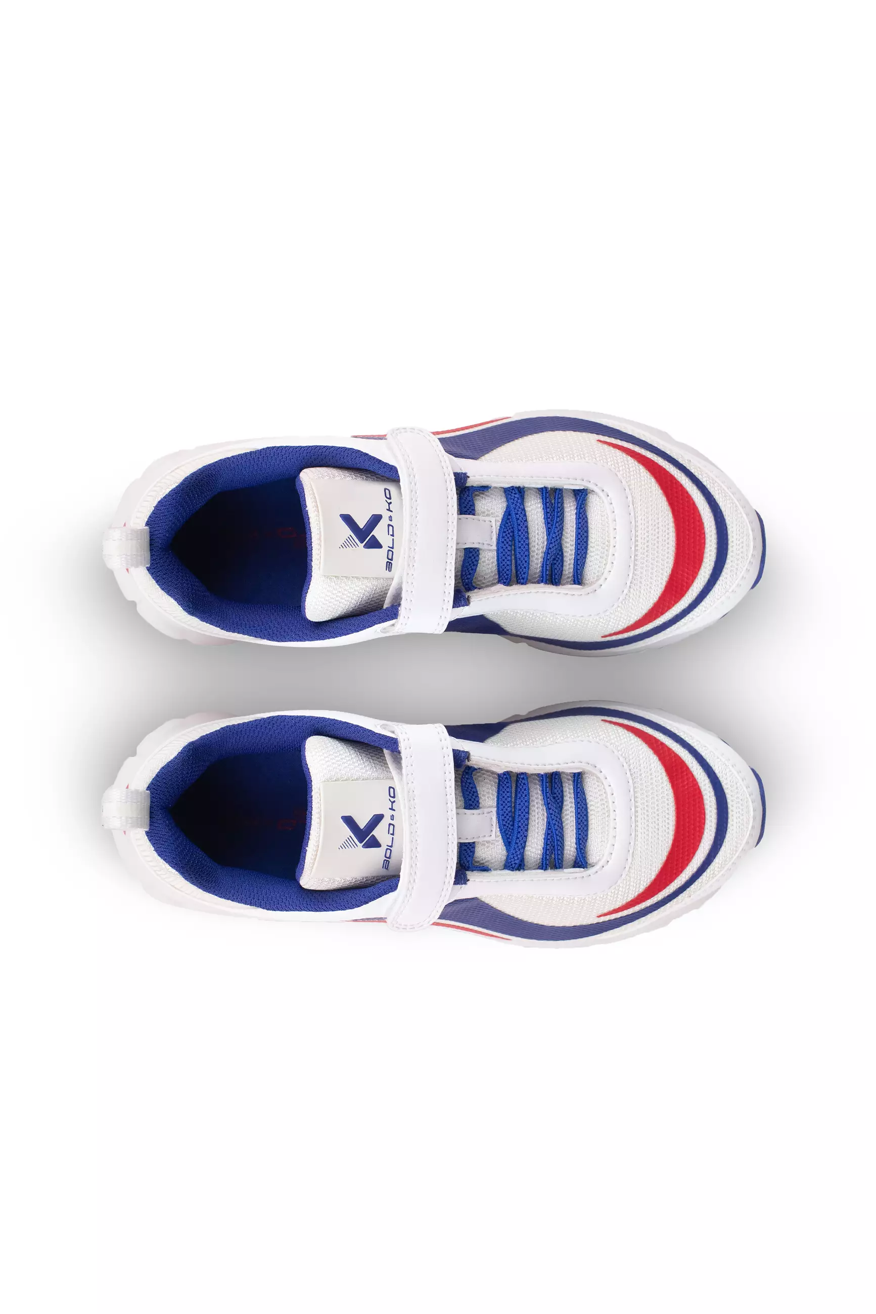 BOLD & KO BK Velocity TurboX  99 Series Phantom Mix Blue Red Sneakers | Sepatu Anak | Sneakers Anak | Unisex