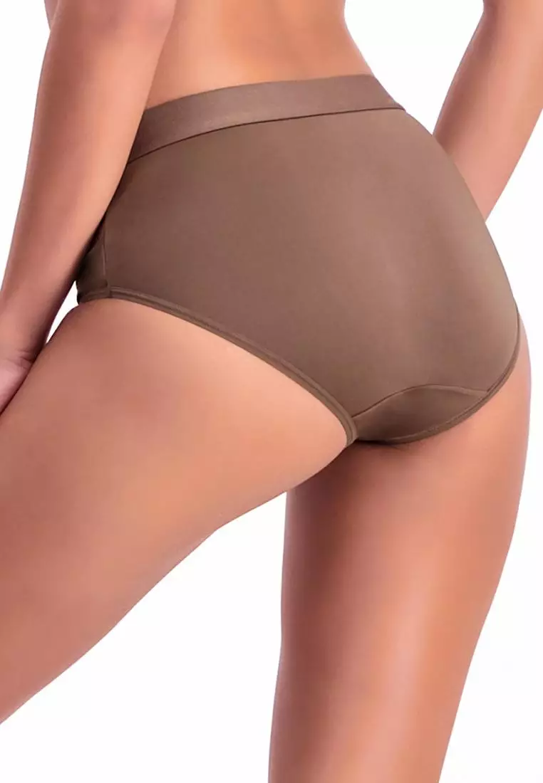 Bench Women's Hipster Panty 2-IN-1 Pack, Large, Khaki & Brown: Buy Online  at Best Price in UAE 