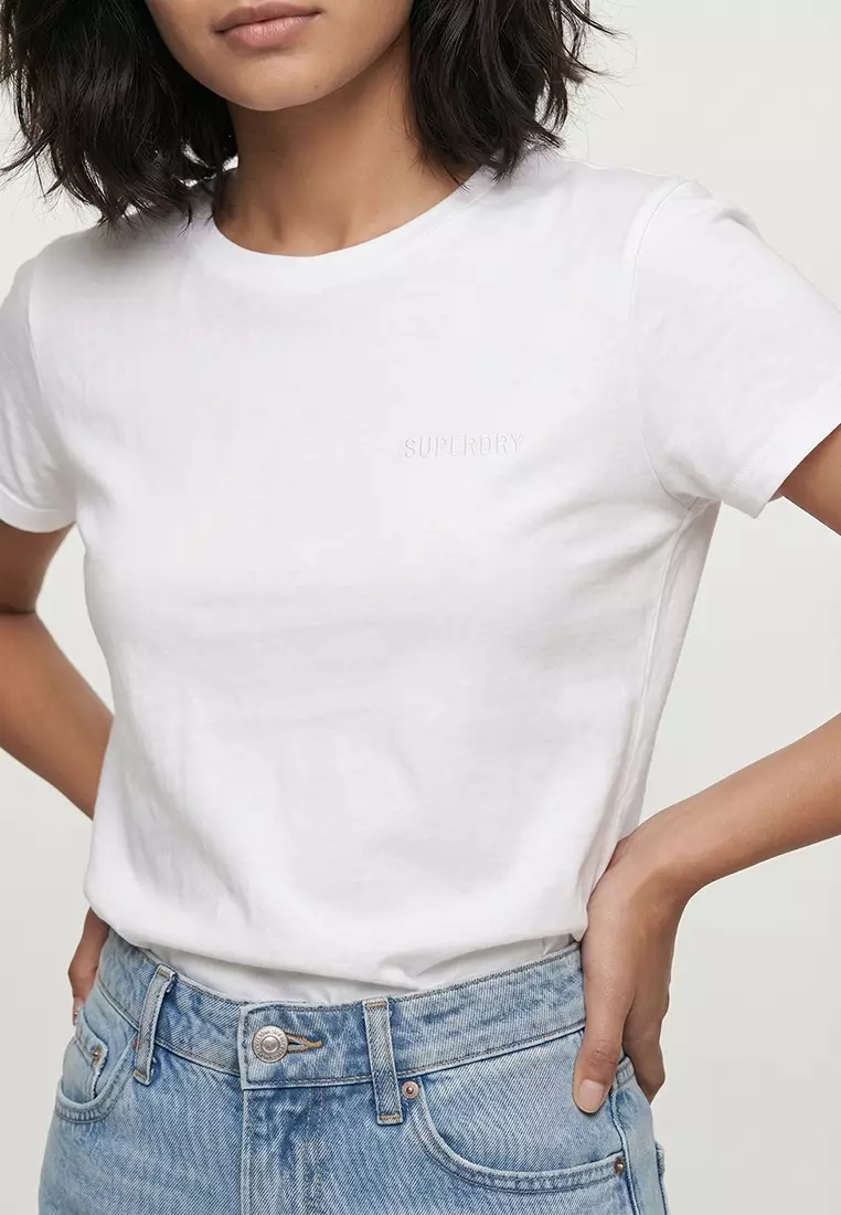 Essential Logo Embroidery Tee
