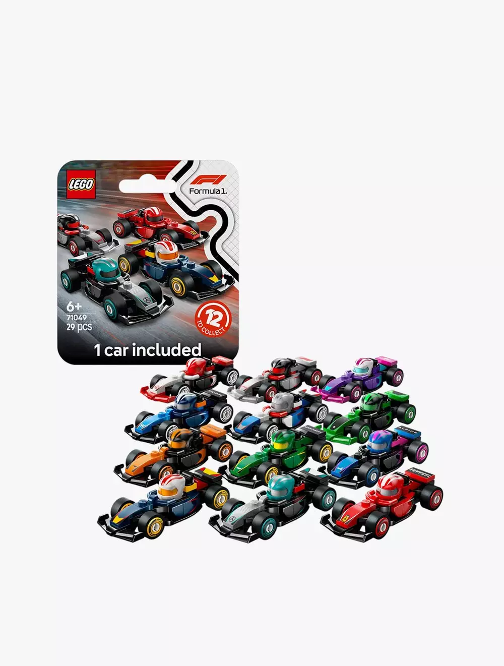 LEGO® Minifigures F1® Collectible Race Cars - 71049