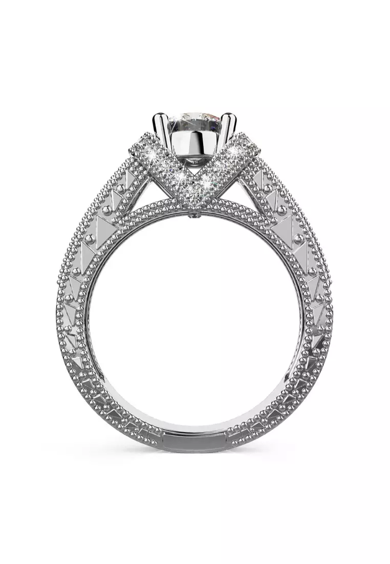 The Heirress Ring Embellished with SWAROVSKI® crystals