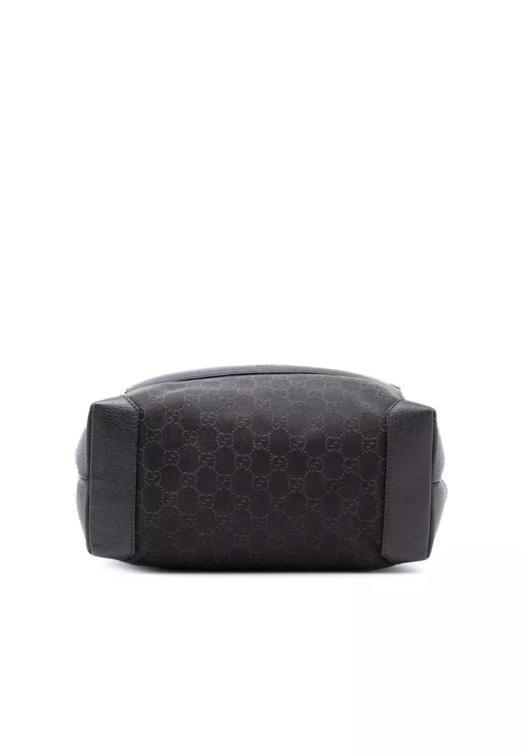 Pre-Loved Gucci Gg Denim Tote