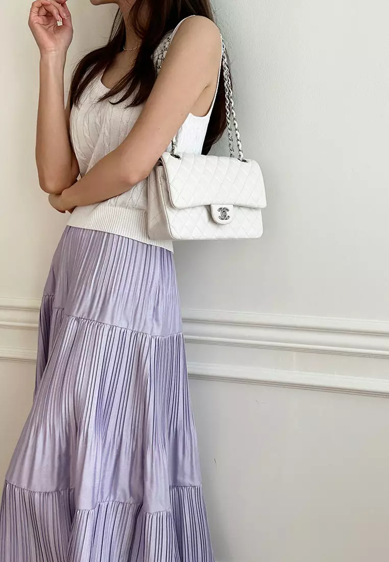 Elegant pleated skirt K061809-PU