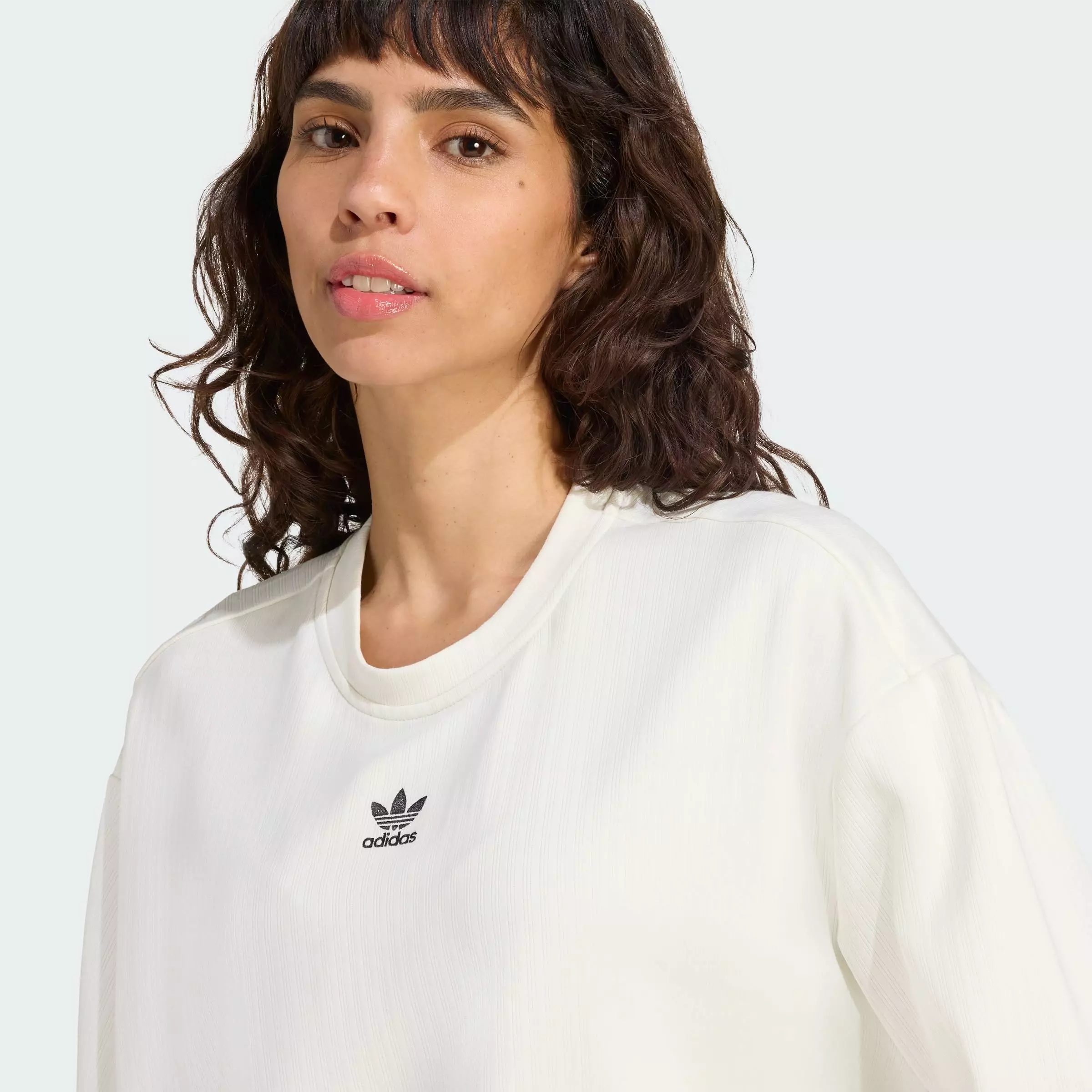 Essentials Winterized Wide Rib Long Sleeve Top