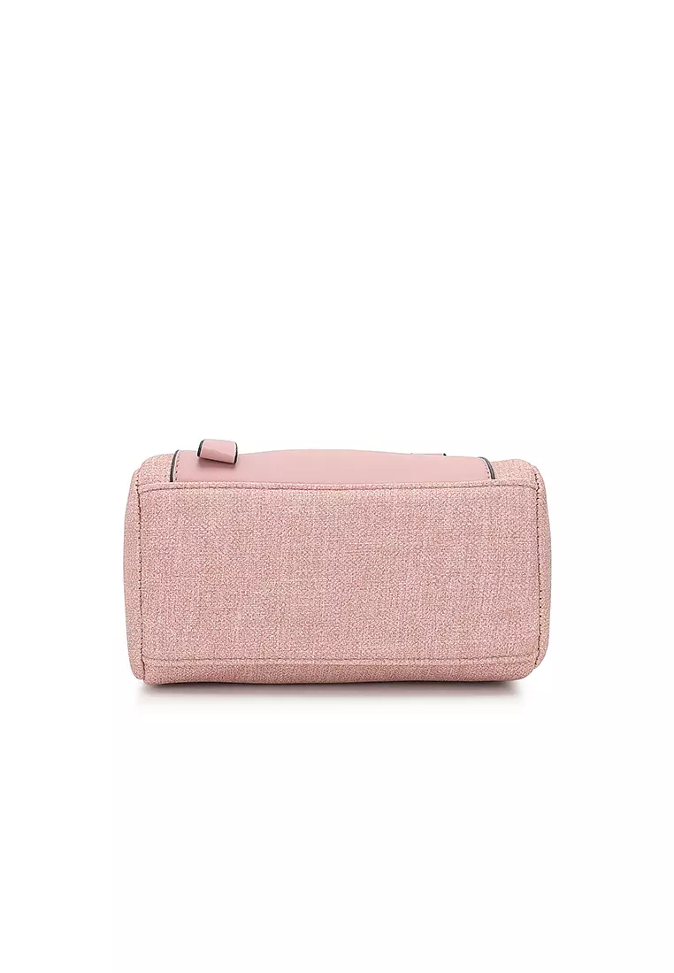 Women's Top Handle Bag / Sling Bag / Crossbody Bag / Shoulder Bag - Pink