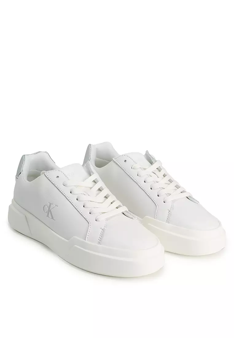 Chunky Cupsole Leather Metallic Shoes - Calvin Klein Jeans