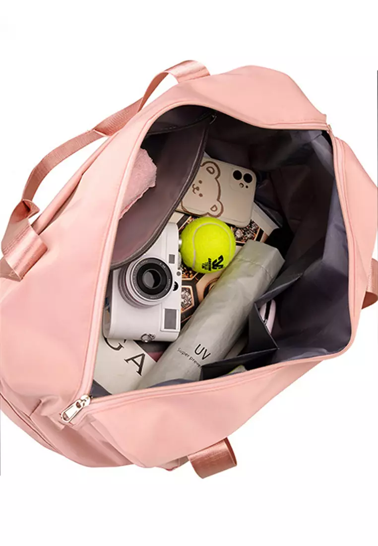 Simple nylon travel handbag