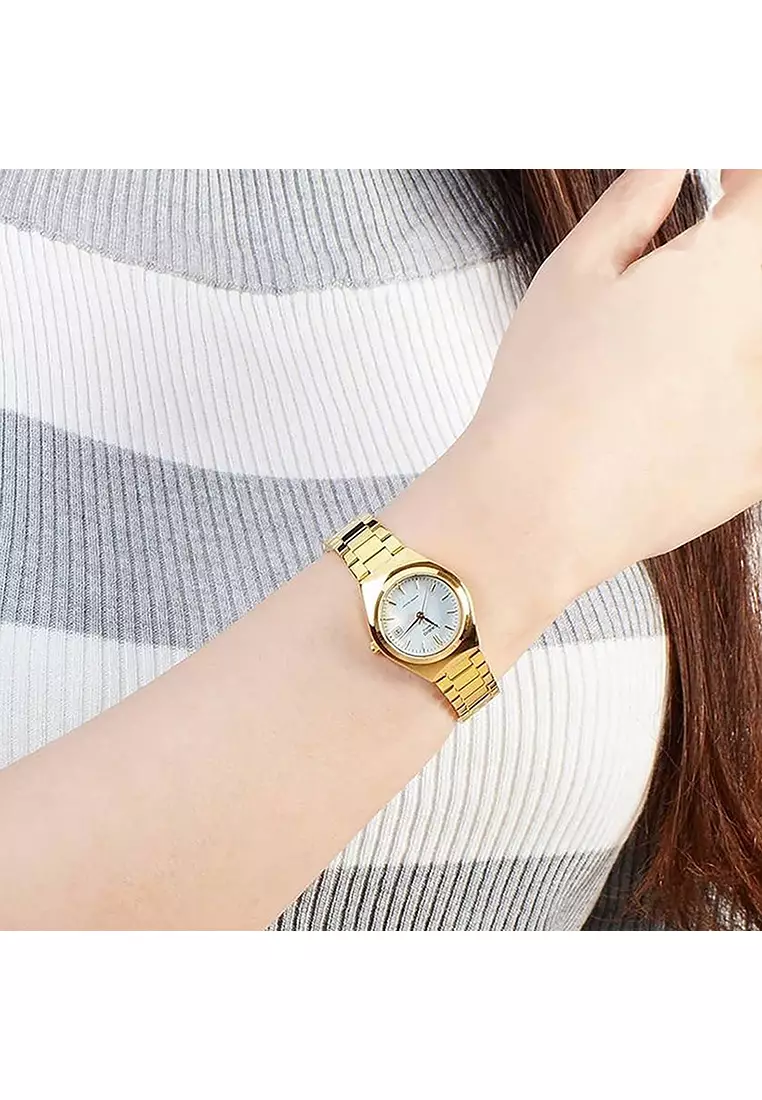 Buy Casio Couple Analog Watch MTP/LTP-1170N-7A Gold Stainless