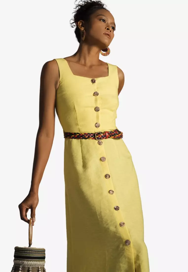 Summer Get Away Maxi Linen Dress