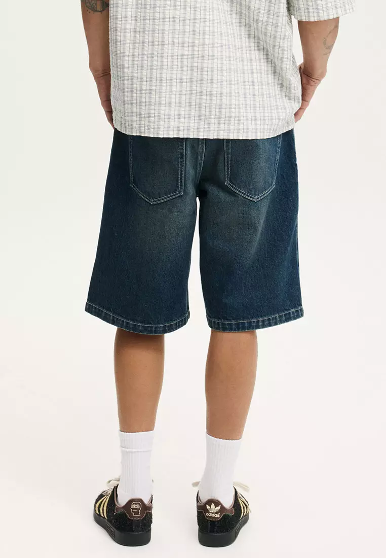 Baggy Denim Shorts