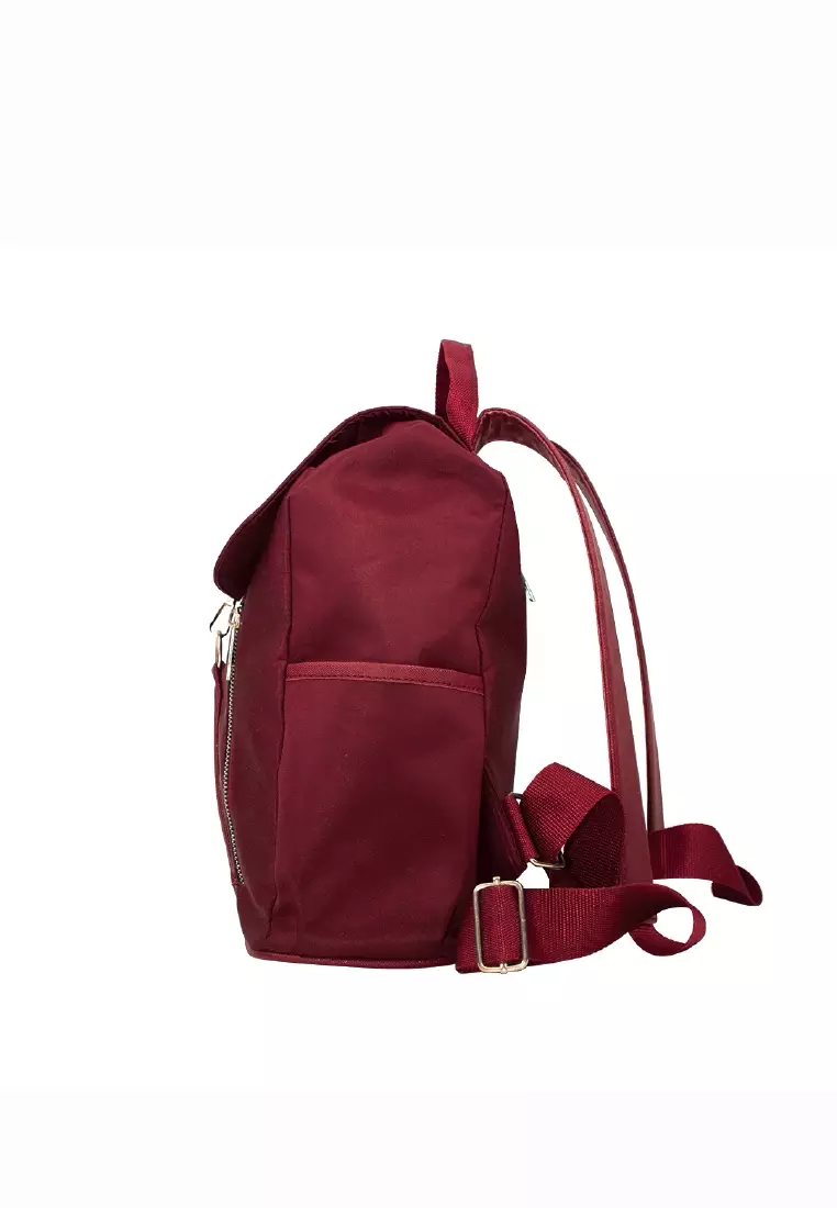 MAYONETTE Eloise Backpack - Tas Fashion Wanita - Women's Backpack - Maroon