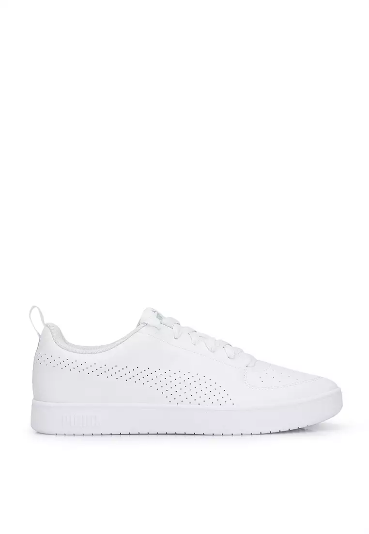 Puma smash perforated on sale trainers