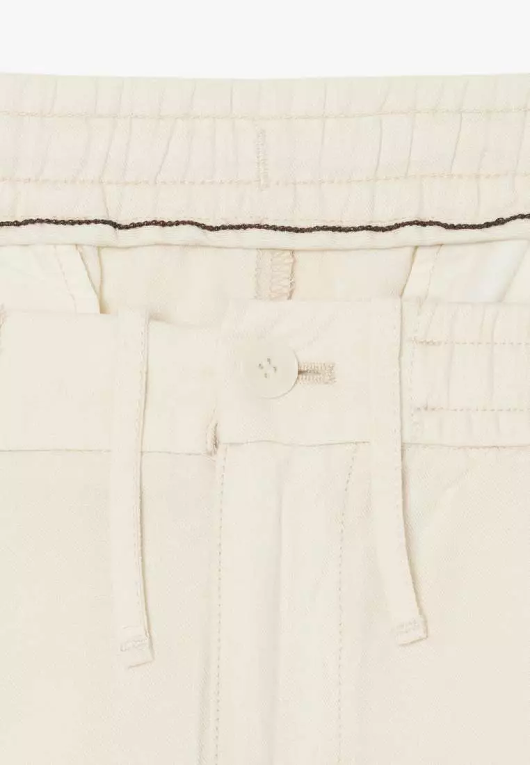 Regular Fit Linen Chino Pants