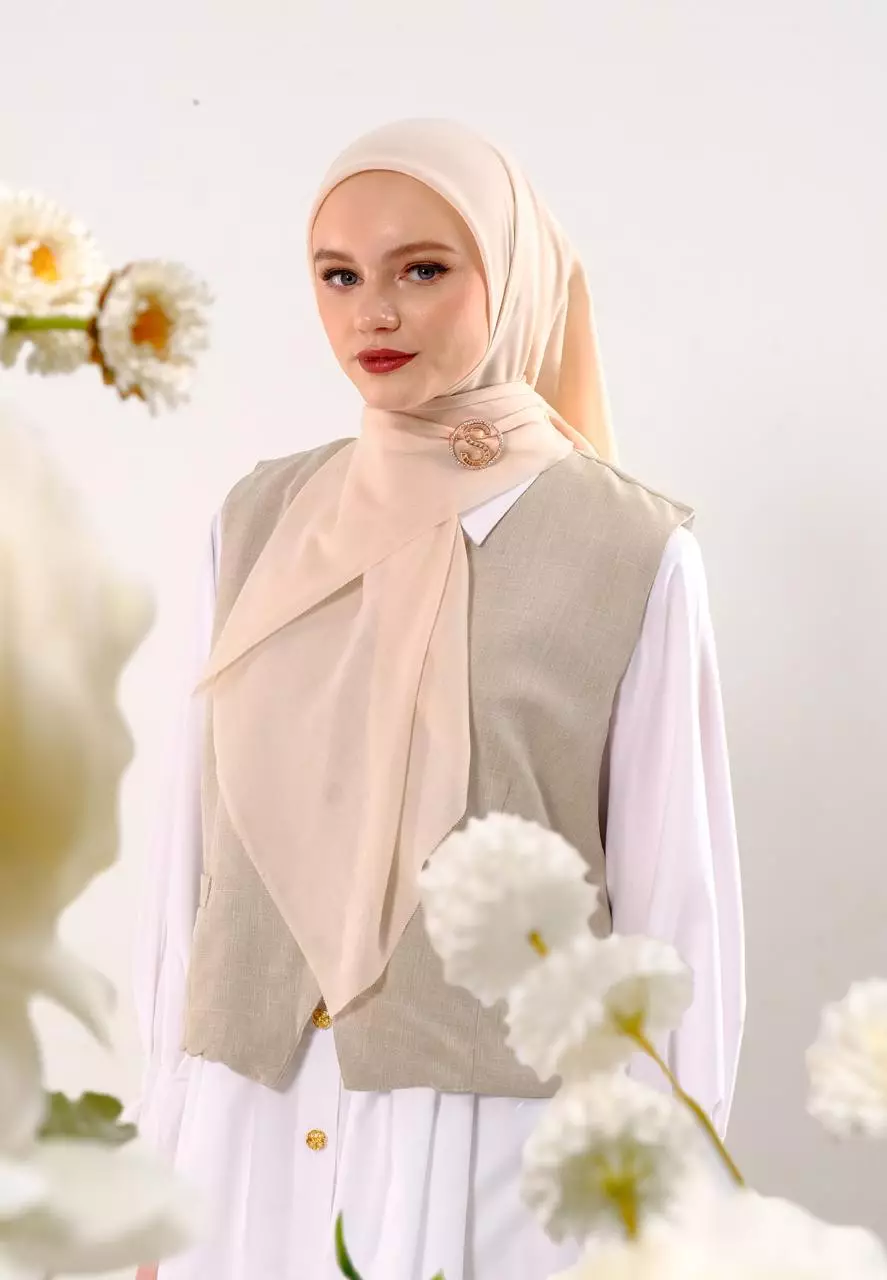 Marcella Plain Scarf | Hijab | Kerudung | Jilbab Segiempat