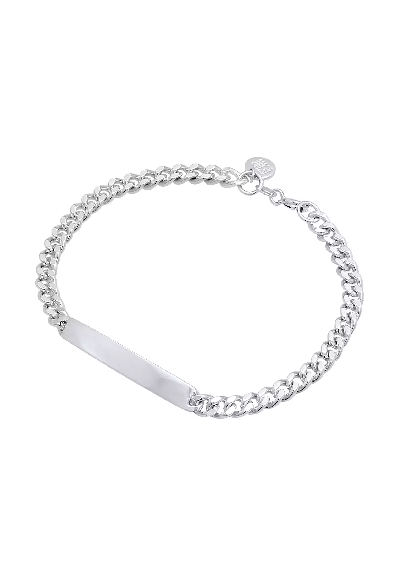Bracelet ID Engraving Plate Chunky Trend