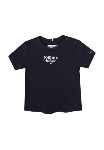 Tommy Hilfiger navy Graphic Short Sleeves Tee - Tommy Hilfiger F10D1KA6A0AF6EGS_1