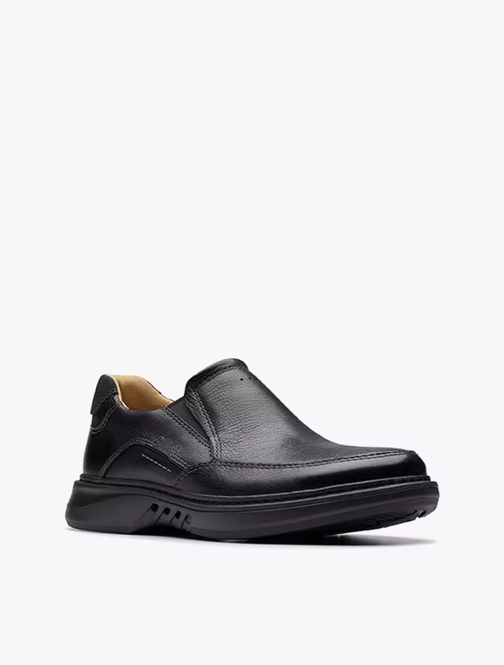 Clarks Un Briley Step Black Leather