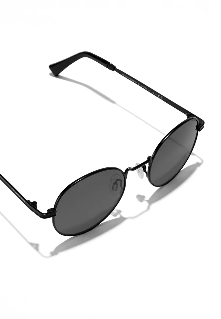 Moma - Polarized Matte Black Sunglasses for Men and Women, Unisex. Official Product designed in Spain