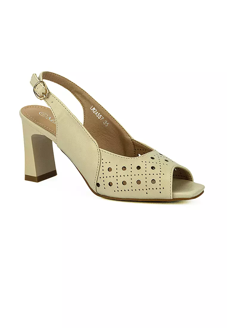 Discount on Mario D' boro Runway  shoes - SKU: Women's Heeled Sandals Lw 24557 Beige