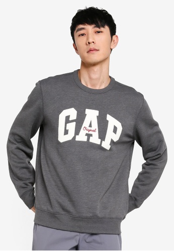 Buy Gap Original Arch Crew Neck Sweatshirt Online Zalora Malaysia
