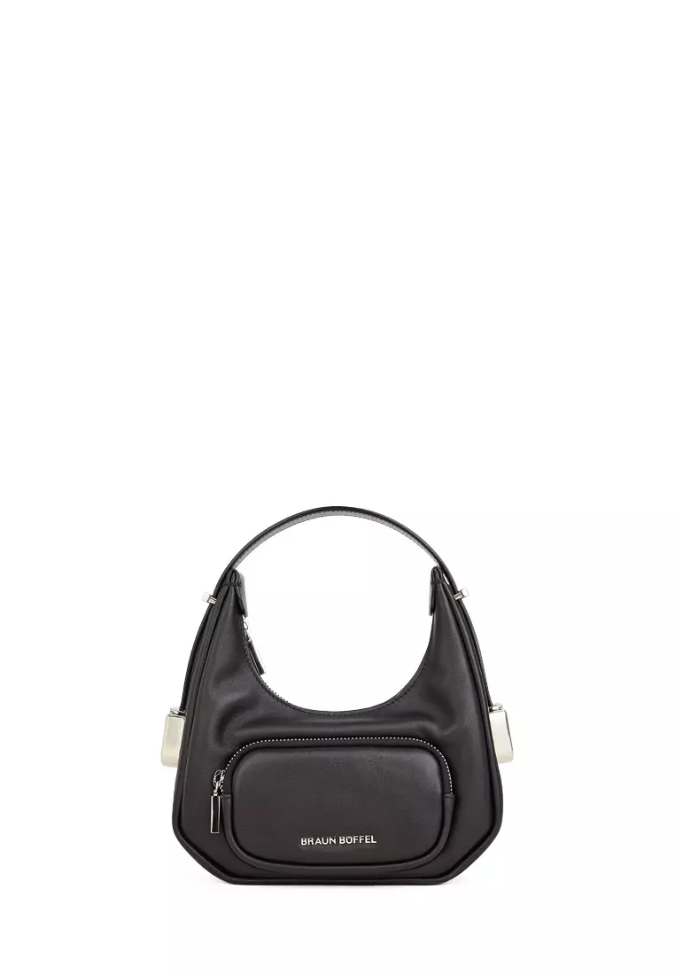 Rhea Small Shoulder Bag In Black