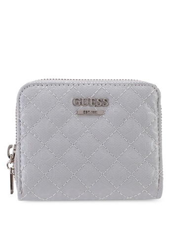 Buy Guess Wilona Small Zip Around Wallet Online Zalora Malaysia