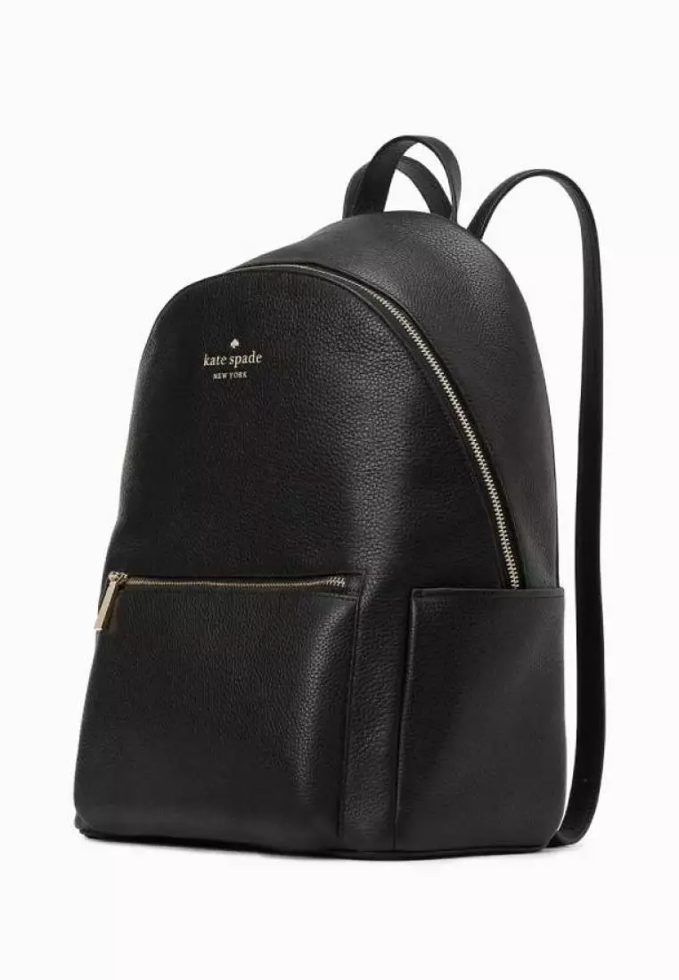 Kate spade small black backpack deals