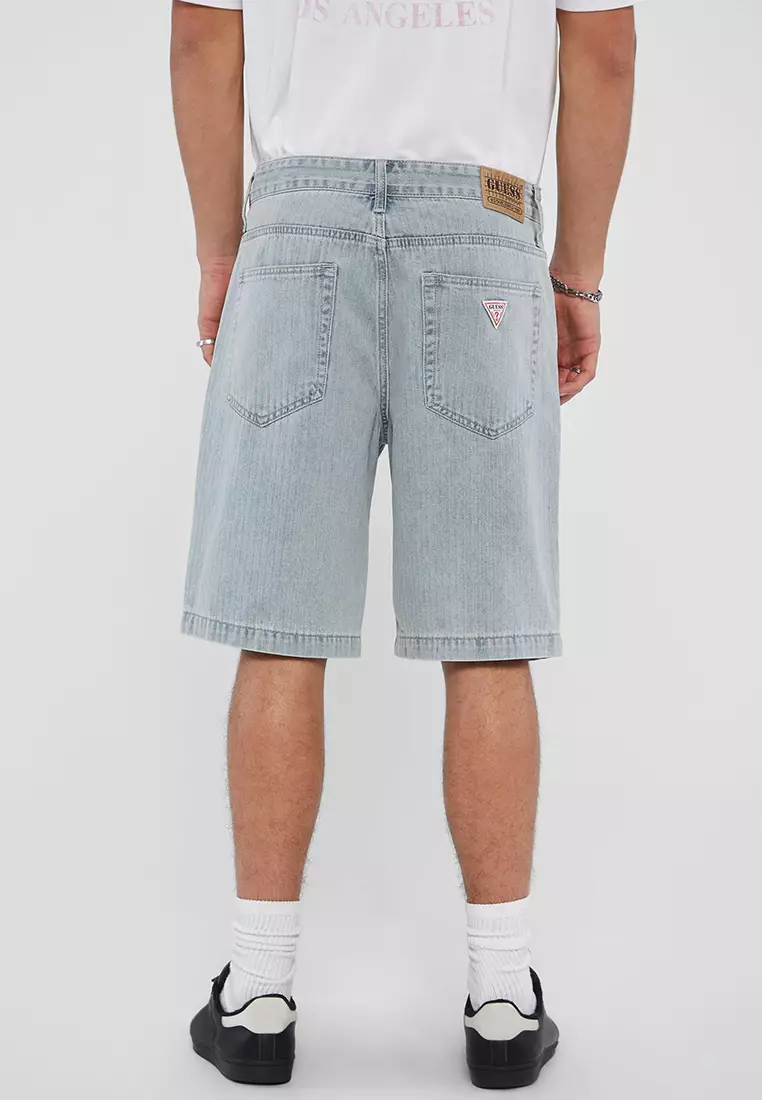 Guess shorts mens discount