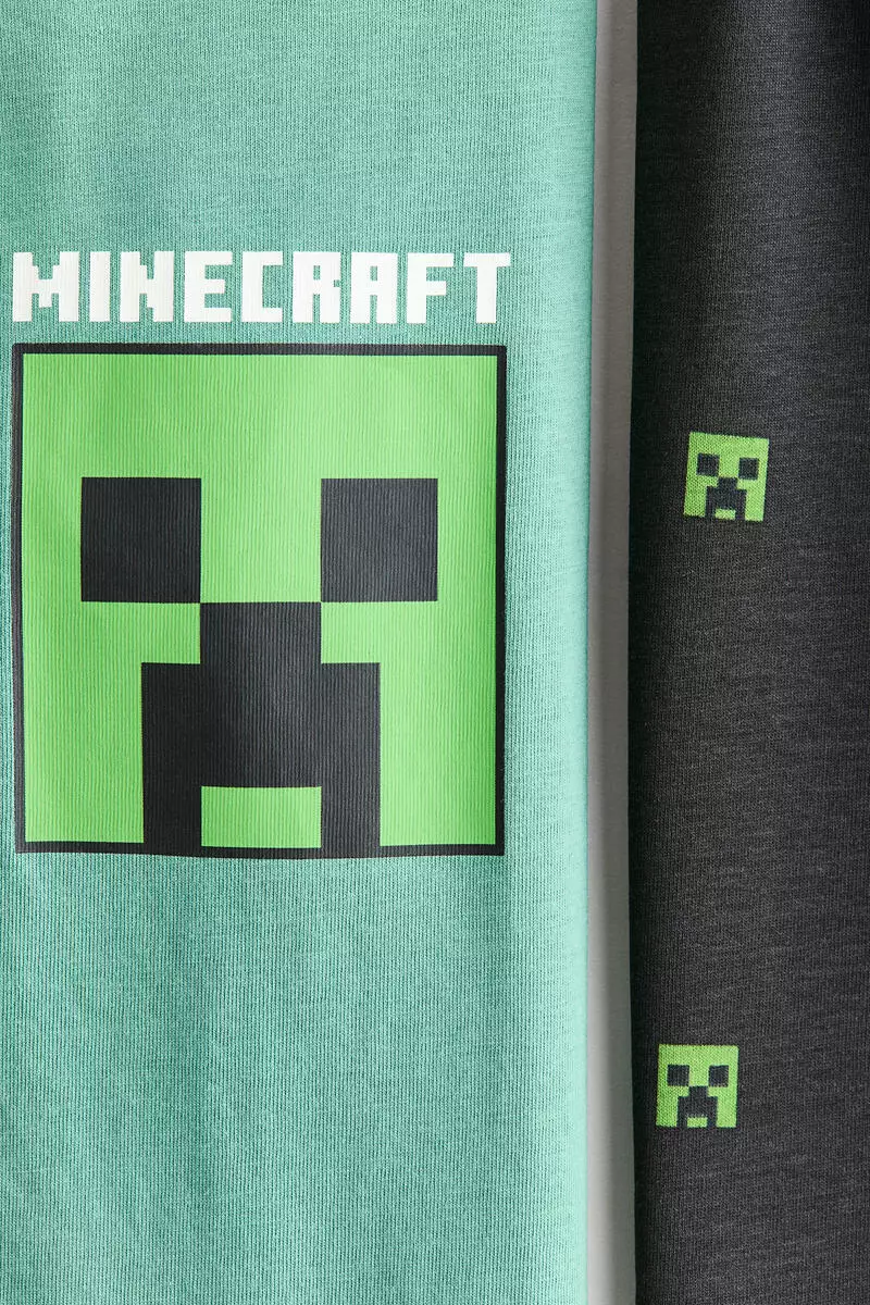 Printed cotton pyjamas