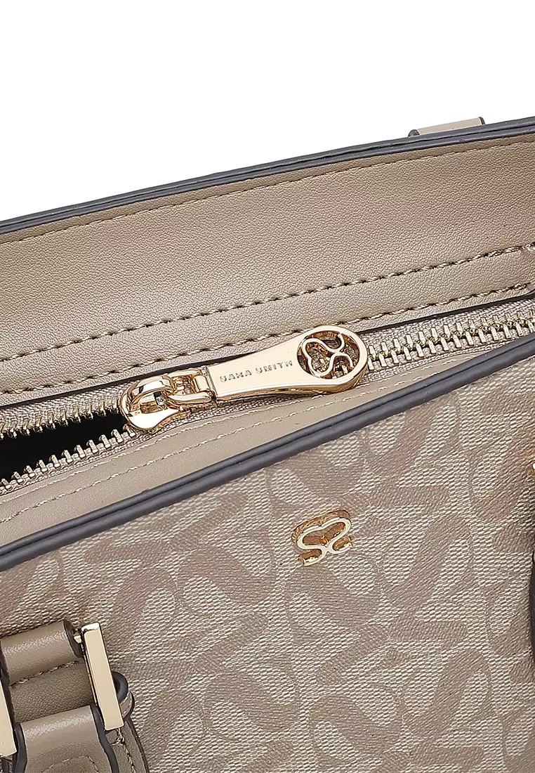 Women's Top Handle Bag / Sling Bag / Crossbody Bag / Shoulder Bag (手拿袋 / 斜孭袋 / 單肩包) - 米黃色