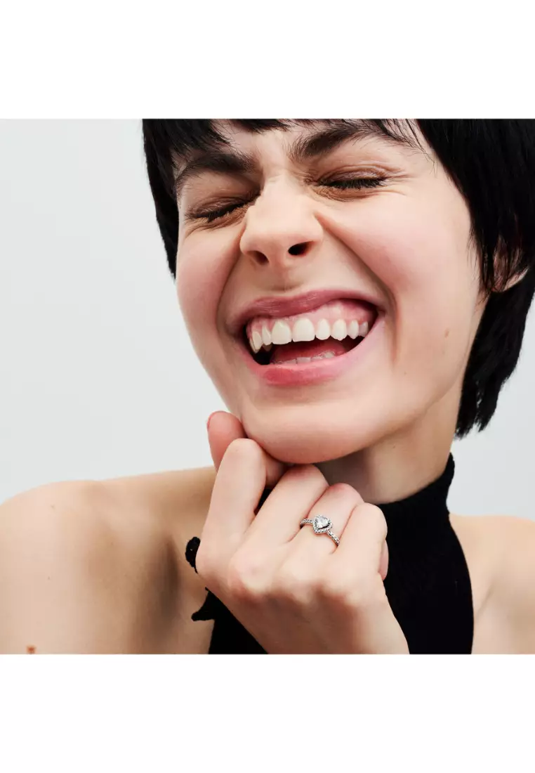 Elevated Heart Ring
