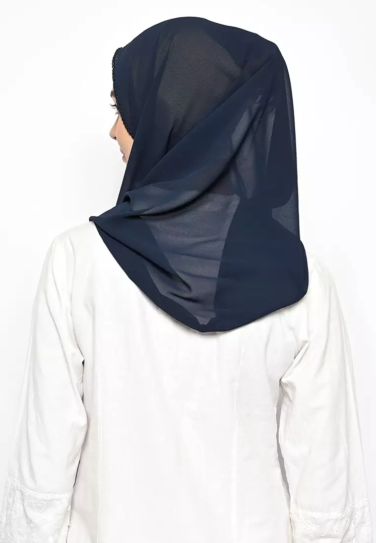 Pasmina Cerutti Crochet Navy