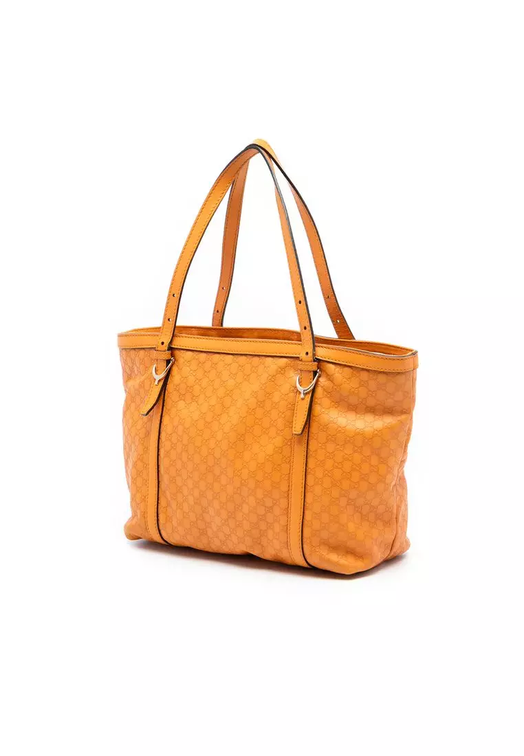Pre-Loved Gucci Microguccissima Nice Tote
