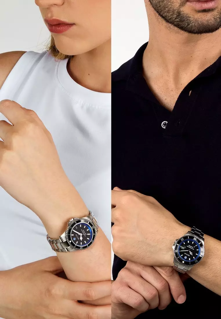 [For Lover] Sector Inter Collection 43mm Couple's Quartz Watches Set R3253161061