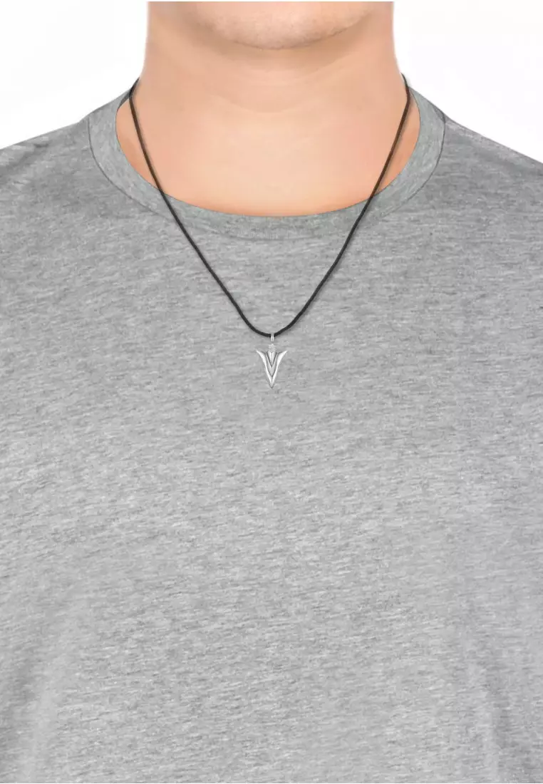Perhiasan Pria Perak Asli - Silver Kalung Arrow