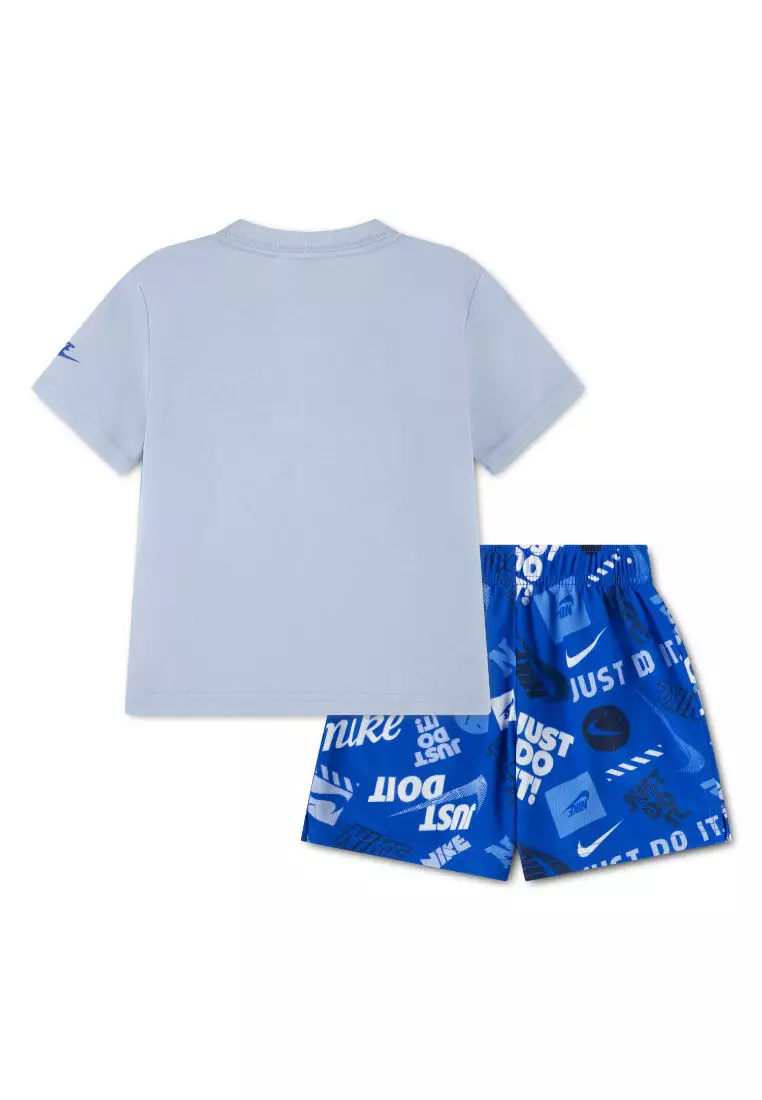 Boys 2-Piece Itz All-Over-Print T-Shirt & Shorts Set (Toddler)