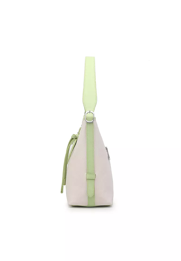 Women's Shoulder Bag / Top Handle Bag - Green
