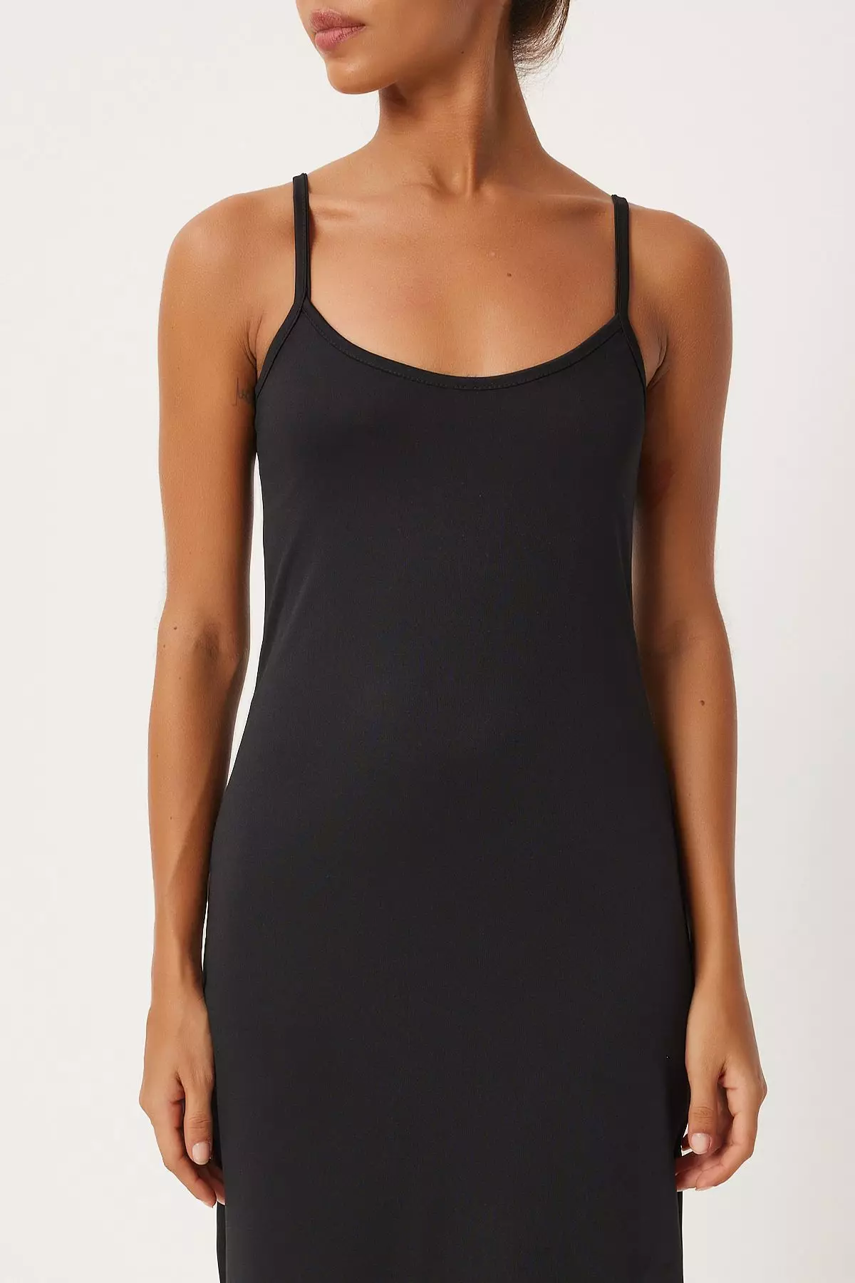 Solid shade Inner Midi Dress