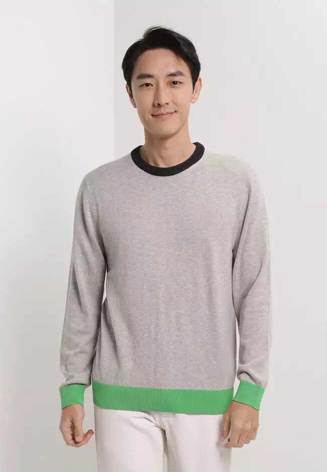 French connection deals colorblock sweater
